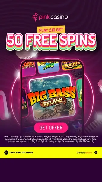 Кадр рекламы Pink Casino