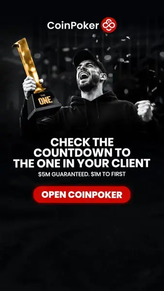 Кадр рекламы CoinPoker