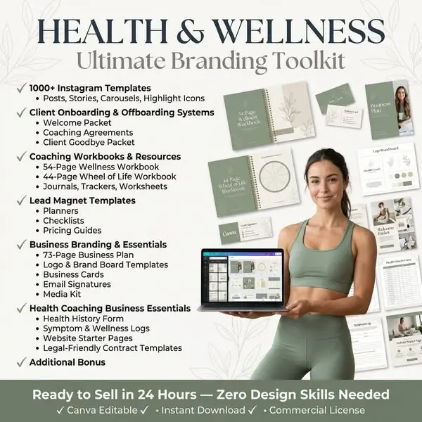 Кадр рекламы Health Coaching Kit 