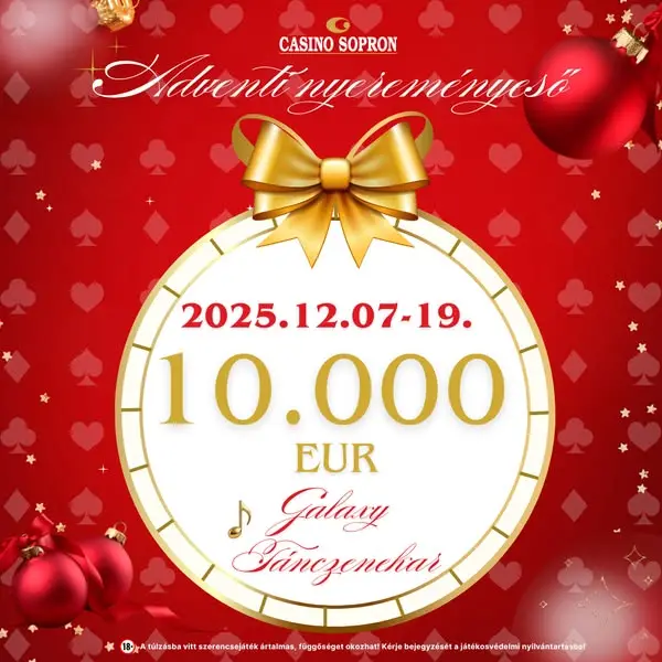 Кадр рекламы Casino Sopron