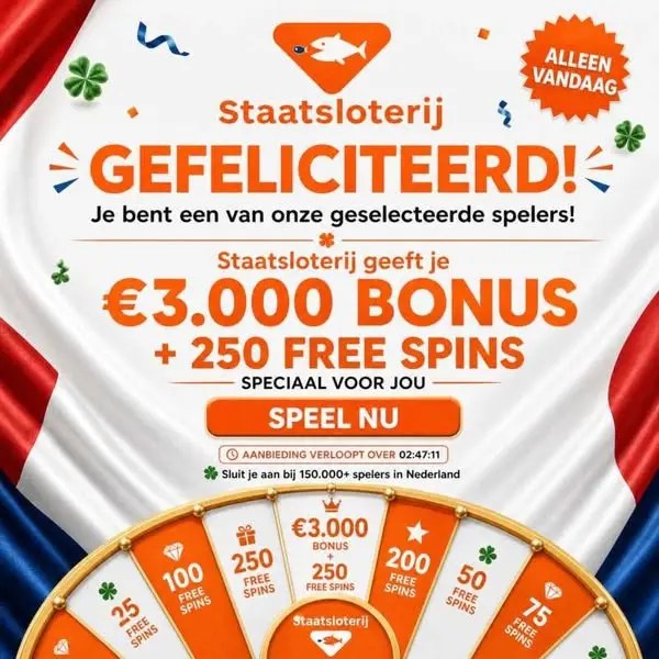 Кадр рекламы Lucky Fish NL
