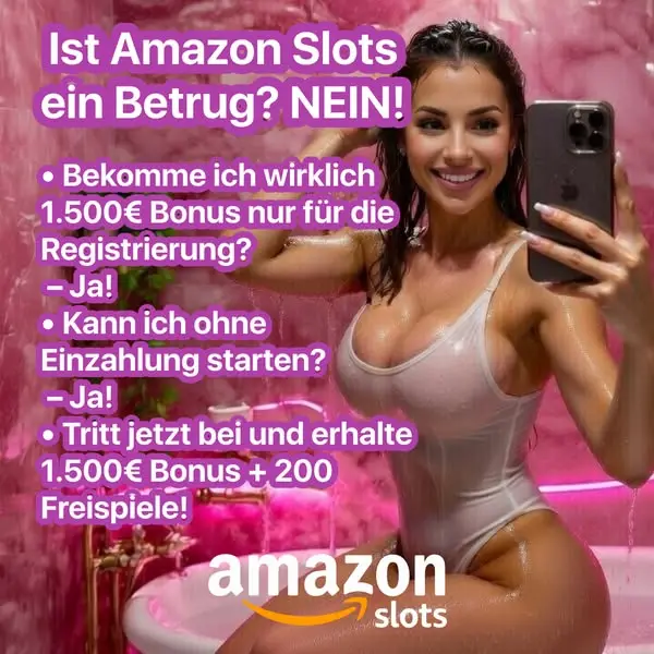 Кадр рекламы Amazon Spielautomaten