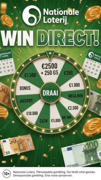 Кадр рекламы Loterij Win