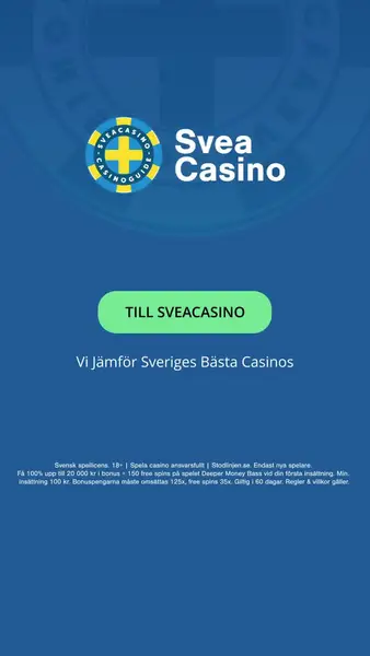 Кадр рекламы SveaCasino