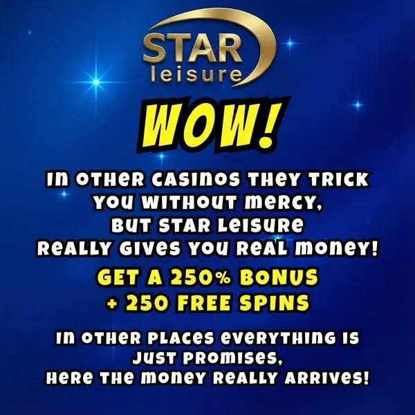 Кадр рекламы Star Leisure Online