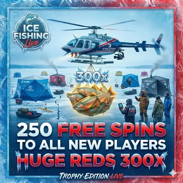 Кадр рекламы Ice Fishing Online