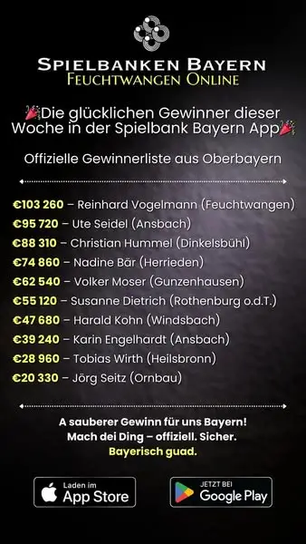 Кадр рекламы Spielbanken Deutschland Online