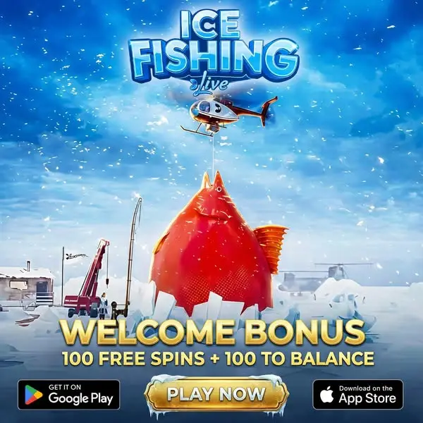 Кадр рекламы Ice Fishing