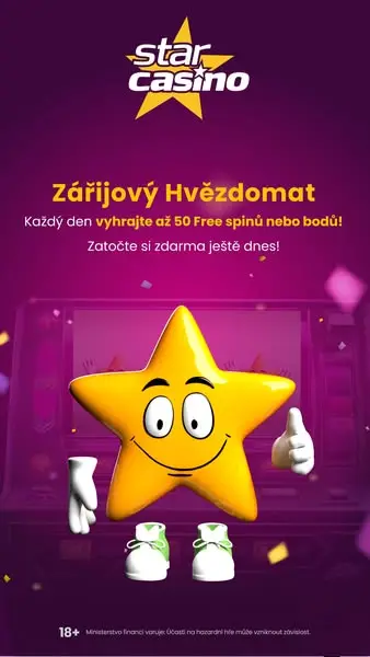 Кадр рекламы star-casino.cz I hvězdné online casino