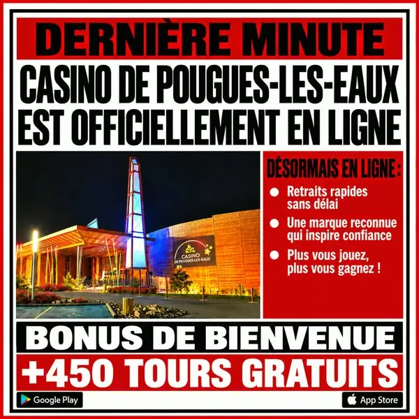 Кадр рекламы Casino De Pougues-Les-Eaux