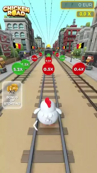 Кадр рекламы Chicken Road 2