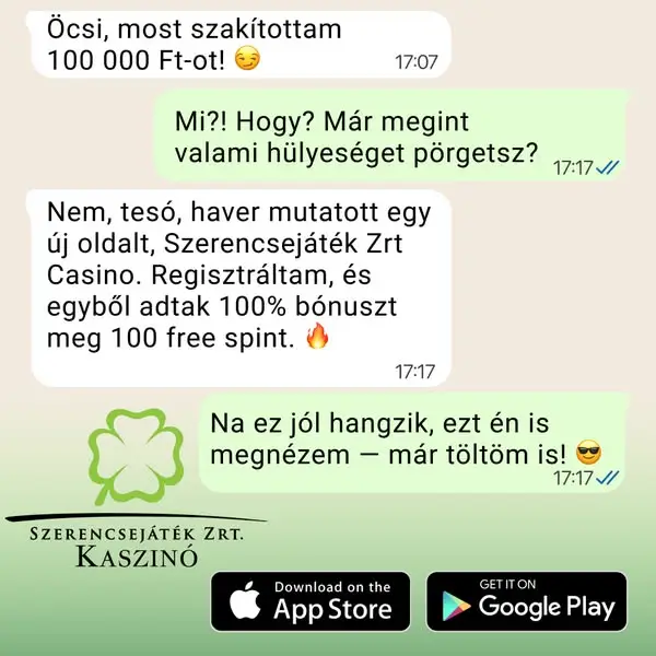 Кадр рекламы Játékszalon