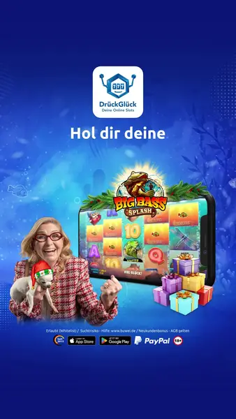 Кадр рекламы DrueckGlueck