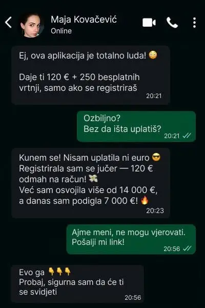 Кадр рекламы FortuneFlow