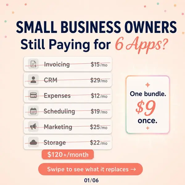 Кадр рекламы Small Business Bundle