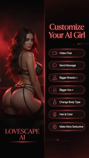Кадр рекламы Lovescape Fantasy Girls