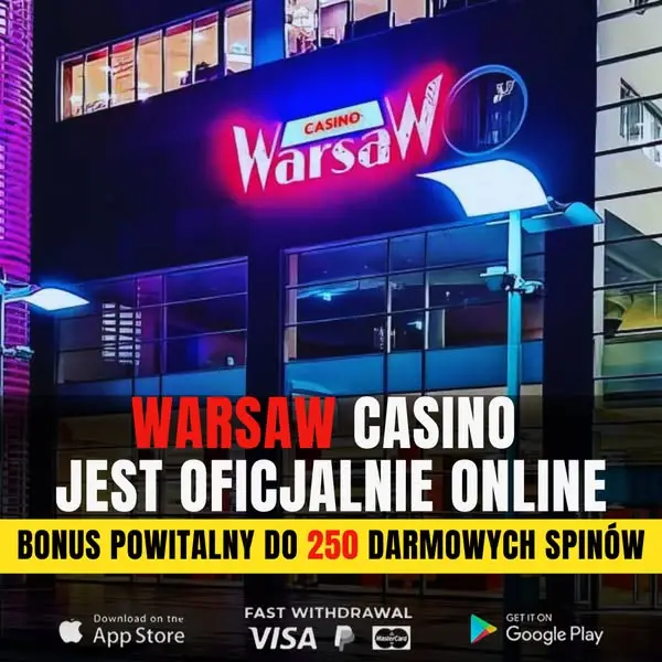 Кадр рекламы Casino Warsaw