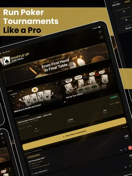 Кадр рекламы Shuffle Up and Deal - Poker Tournament Manager