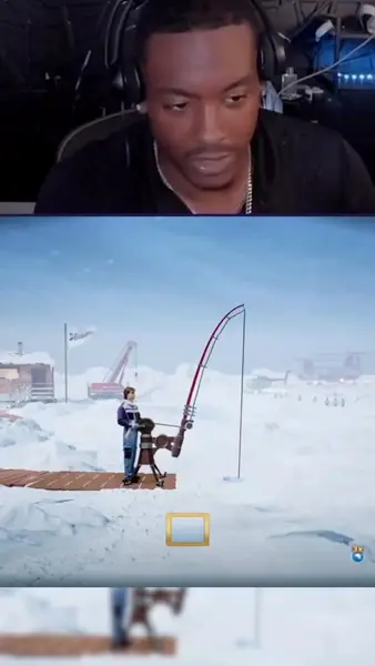 Кадр рекламы Ice Fishing
