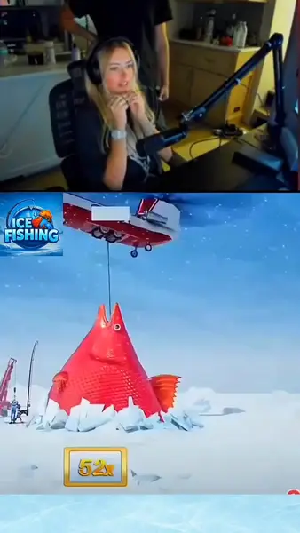 Кадр рекламы Ice Fishing