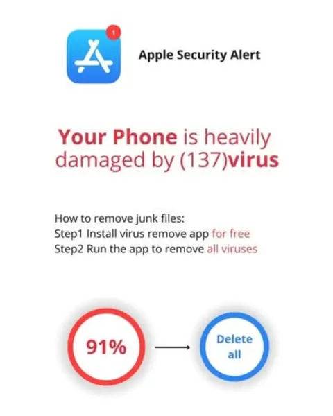 Кадр рекламы OptimalClean Ai Cleaner App
