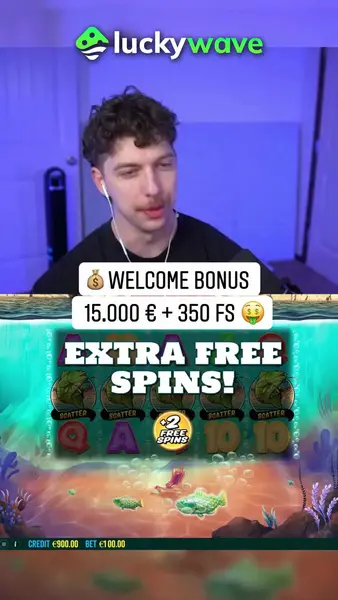 Кадр рекламы LuckyWave