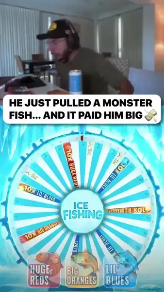 Кадр рекламы Ice Fishing