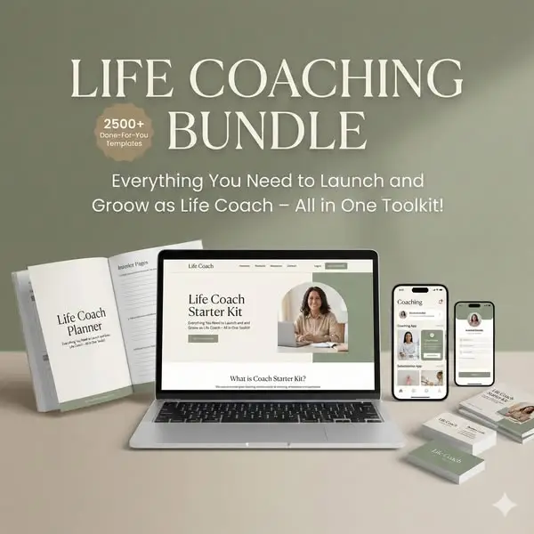 Кадр рекламы Life Coaching Kit Pro