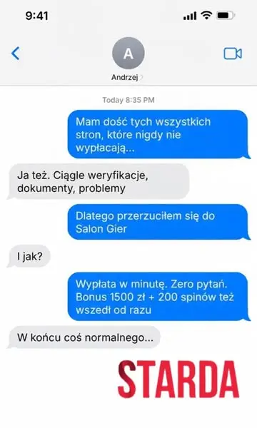 Кадр рекламы Starda Poland