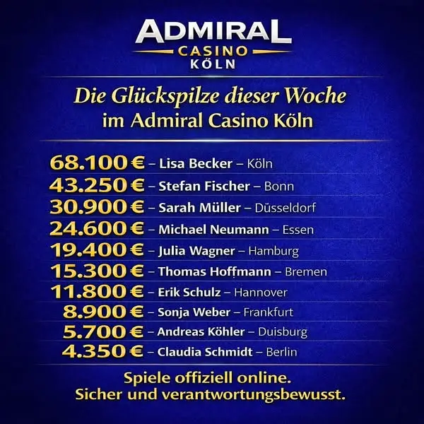 Кадр рекламы Spielbank Deutschland