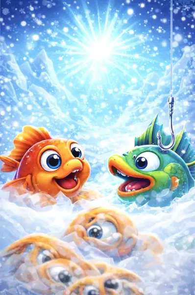 Кадр рекламы Top Fish