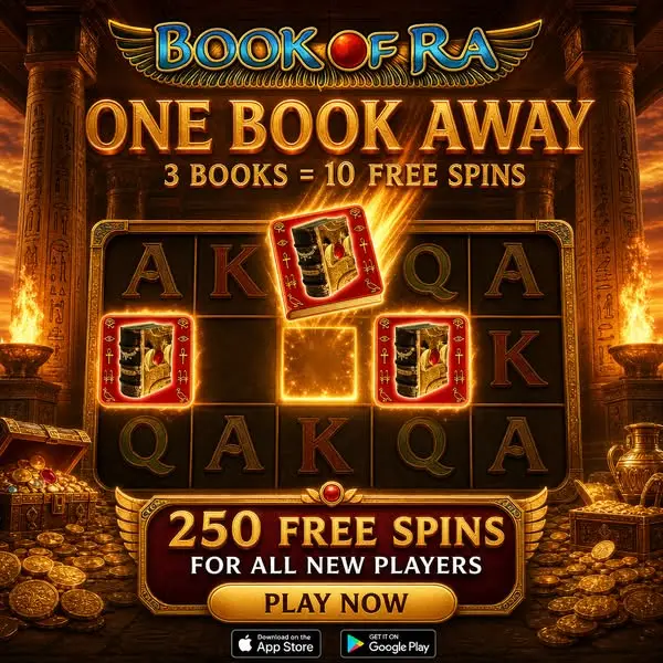 Кадр рекламы Book of Ra