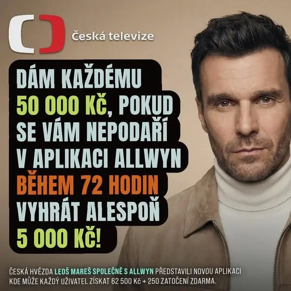 Кадр рекламы České Hry
