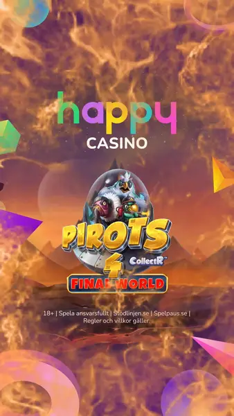 Кадр рекламы Happycasino.se