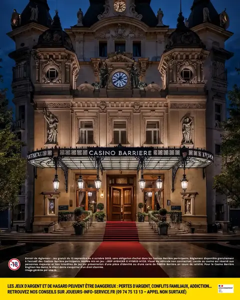 Кадр рекламы Casino Barrière Toulouse