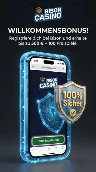 Кадр рекламы BisonCasino