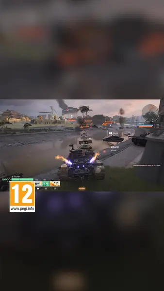 Кадр рекламы World of Tanks: HEAT