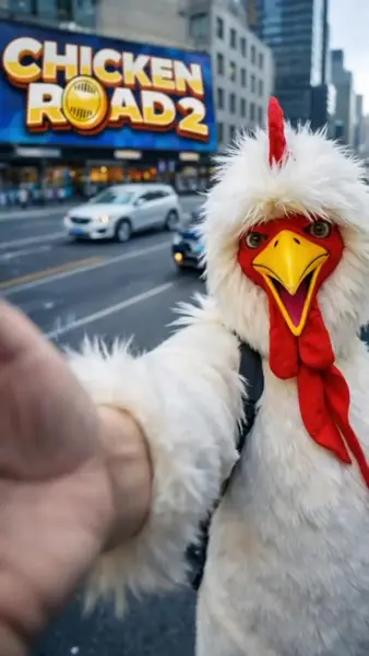 Кадр рекламы Chicken Road 2
