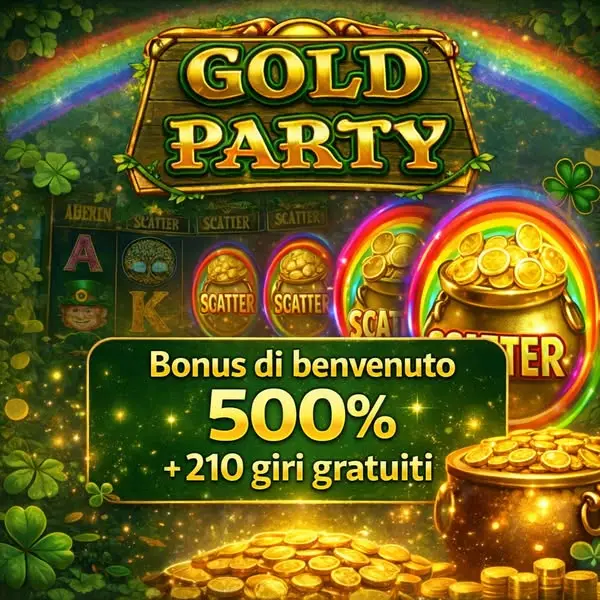 Кадр рекламы Gold Party