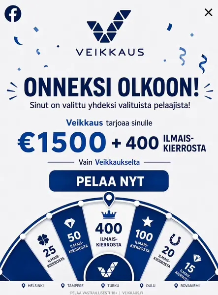 Кадр рекламы Suosikkipelit