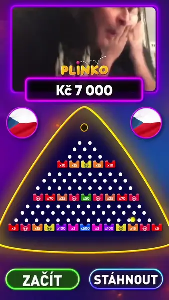 Кадр рекламы Online Pl1nko