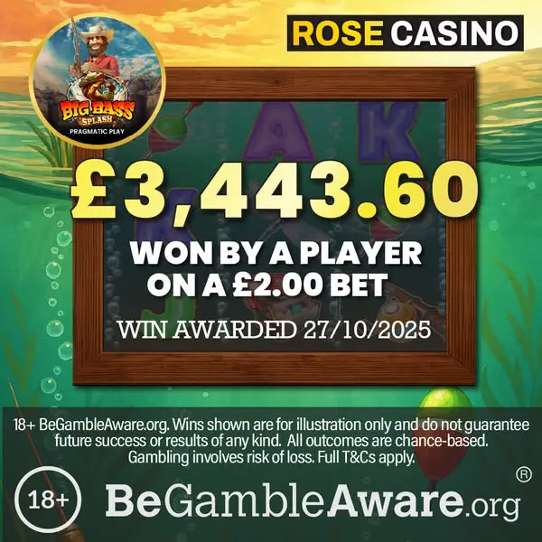 Кадр рекламы Rose Casino
