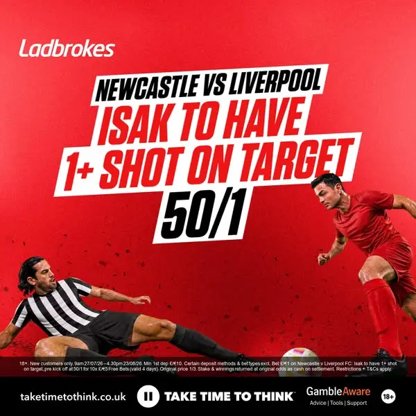 Кадр рекламы Ladbrokes