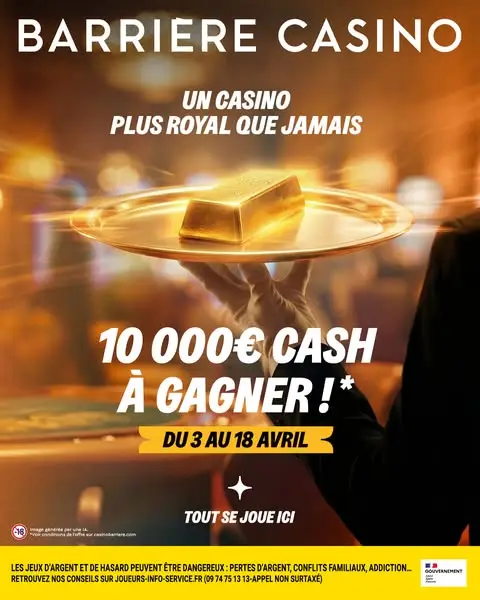 Кадр рекламы Casino Barrière Bénodet