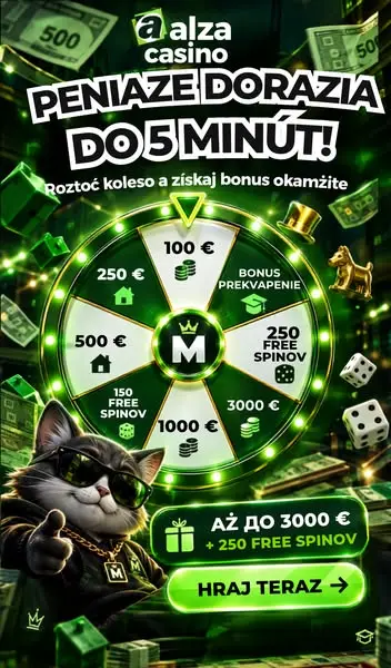 Кадр рекламы Alza Slots