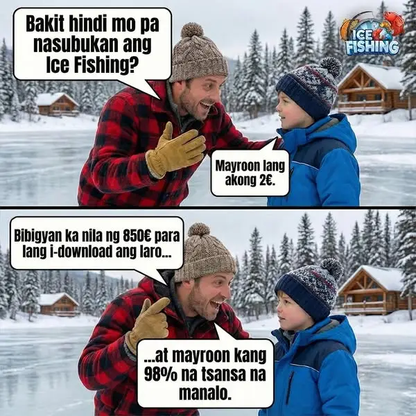 Кадр рекламы Frostbite Anglers