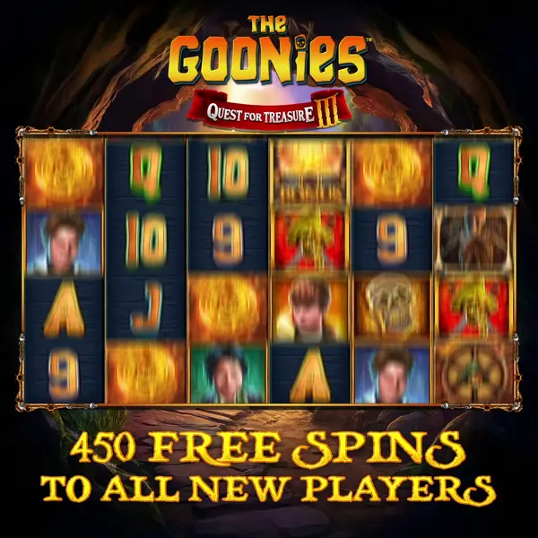Кадр рекламы The Goonies Megaways Quest for Treasure Club