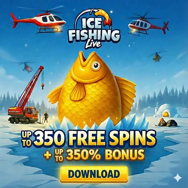 Кадр рекламы ICE Fishing