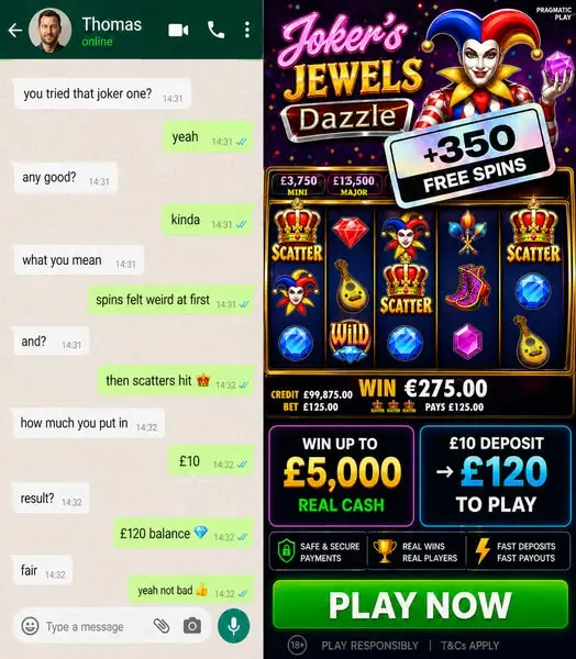 Кадр рекламы Lucky Spins