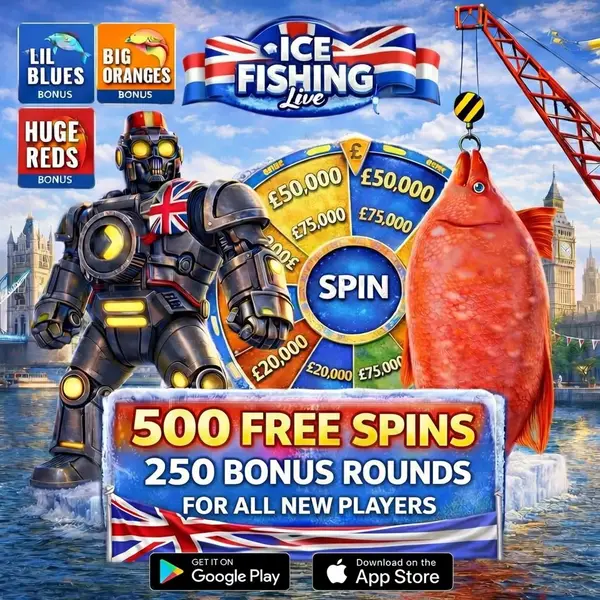 Кадр рекламы Ice Fishing